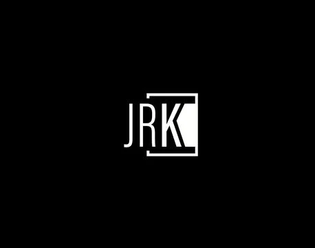 JRK Logo and Graphics Design, Modern and Sleek Vector Art and Icons isolate.. Stock Illustration