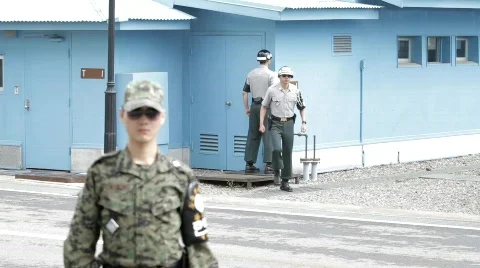 JSA Korea Video stock 717666