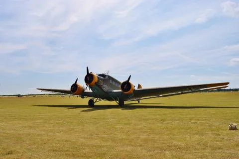 Ju-52 Side Stockfoto's