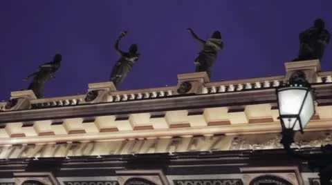 Juarez theatre 2 Stock Footage 10755018