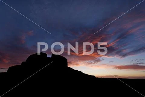 Jubilee Tower at the summit of Moel Famau, North Wales Stock Photos