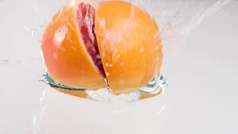 Juciy Grapefruit Video stock 134212339