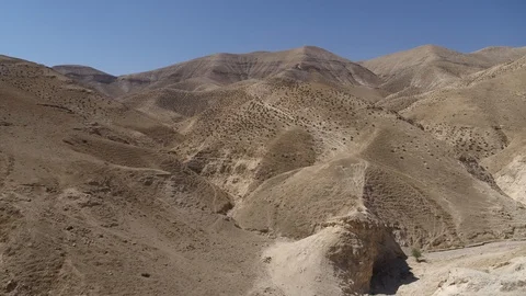 Judaean Desert 15 Stock Footage 126319658
