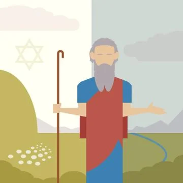 Judaism icon Stock Illustration