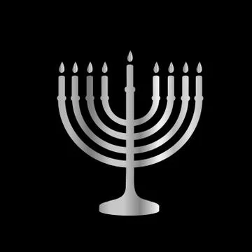  Judaism Menorah Stock Illustration