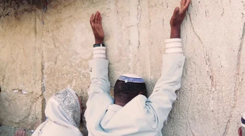 Judea in praying Video stock 59611782