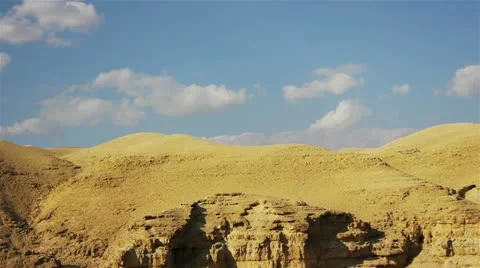 Judean desert time lapse Video stock 20482942