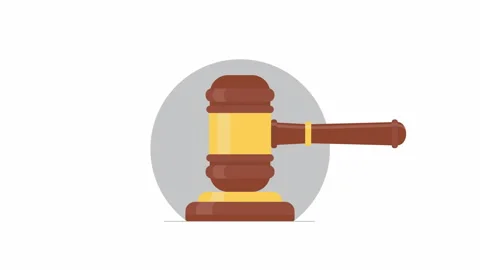 Judge Gavel Animation Stock Footage 337431785