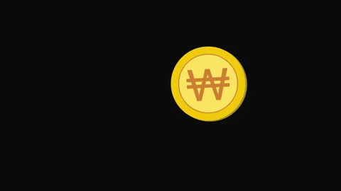 Judge Gavel Cracking Korean Won Symbol Animation Stock-Footage 337735266