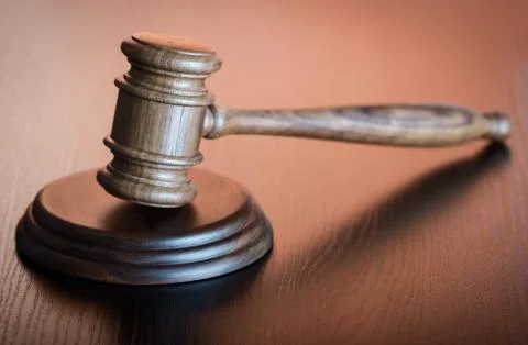 Judge hammer Stock Photos