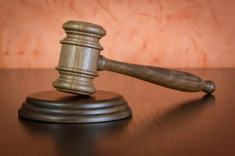 Judge hammer Stock Photos