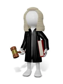 Judge Stock Illustration