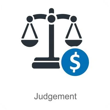 Judgement Stock Illustration