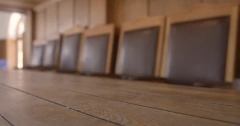 The judge's chairs Video stock 227921148