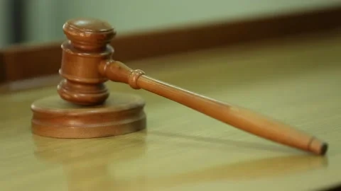 Judge's gavel 1 Stock Footage 320638932