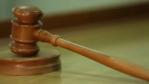 Judge's gavel 2 Stock Footage 320638946
