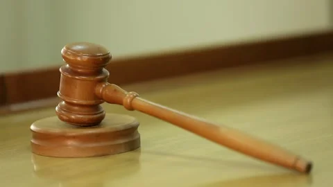 Judge's gavel 3 Stock Footage 320638964