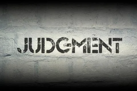 Judgment Stock Illustration