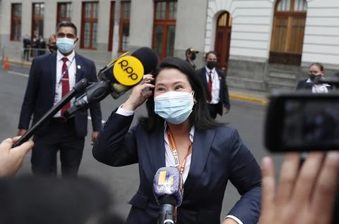 Judicial Branch analyzes the request for preventive detention against Fujimori,  Stock Photos