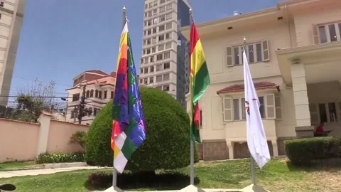 Judicial elections in Bolivia declared to continue despite constitutional ruling Video stock 291743774