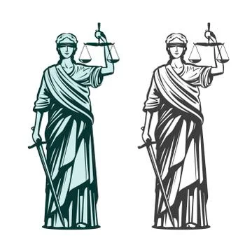 Lady Justice weighs the evidence in favor of each of two competing... |  Download Scientific Diagram