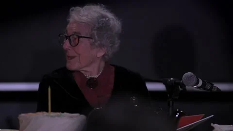 Judith Kerr marks 50 years since classic childrens book was fist published Stock Footage 148676010
