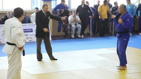 Judo Championship. Stock-Footage 12295202