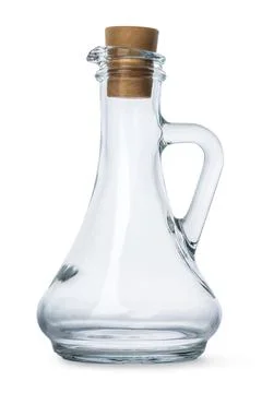 Jug with cork Stock Photos