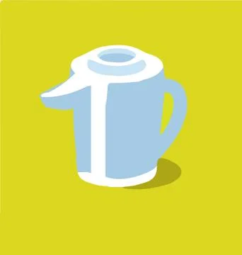 Jug icon isolated on background Stock Illustration