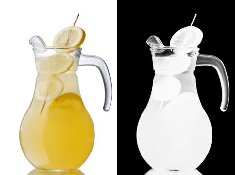 Jug of lemonade 스톡 사진