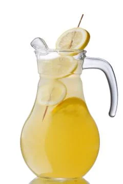 Jug of lemonade Stock Photos
