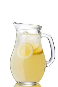 Jug of lemonade Foto stock