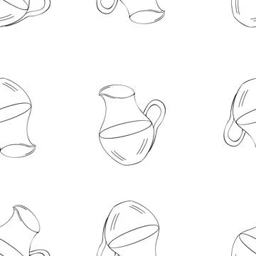 Jug pattern 2 Иллюстрация