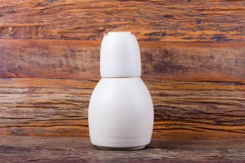 Jug Retro (Moringa) Stock Photos