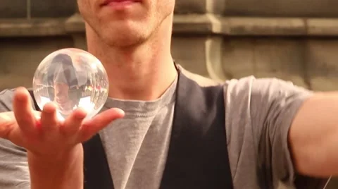 Juggler with ball Stock Footage 41533095