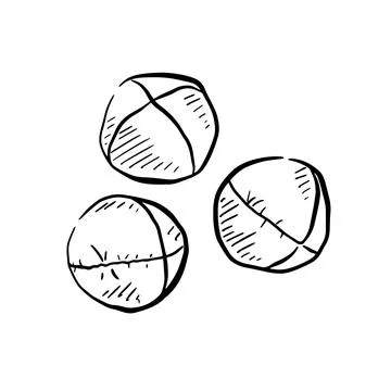 Juggling Balls Stock Illustration