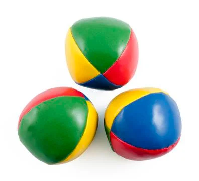 Juggling balls Stock Photos
