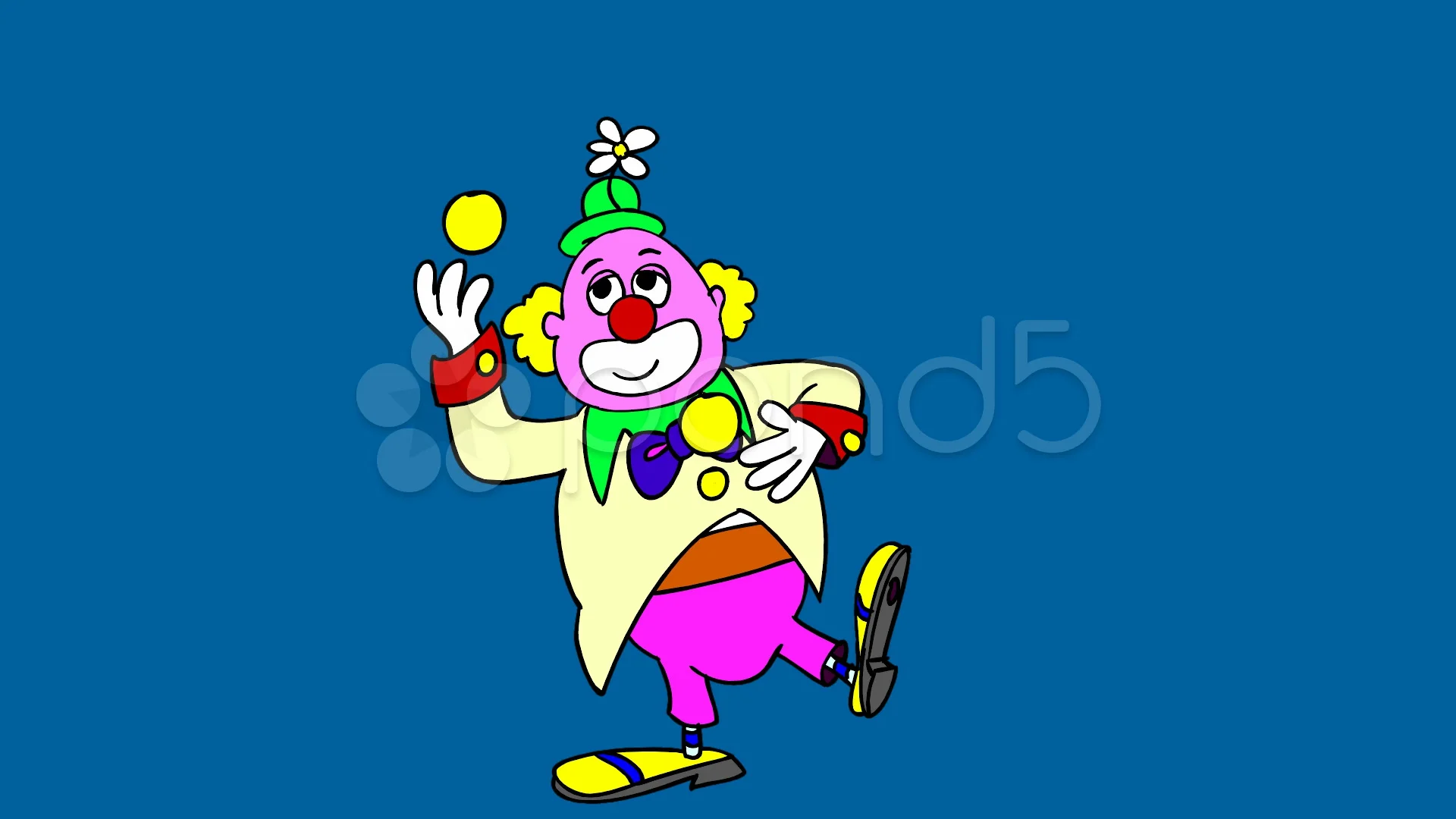 JUGGLING CLOWN