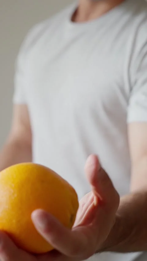 Juggling Oranges A Fun and Exciting Balancing Act for People of All Ages and Stock Footage 317779650
