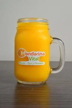 Jugo de mango Stock Photos