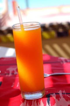 Jugo de Naranja Foto stock