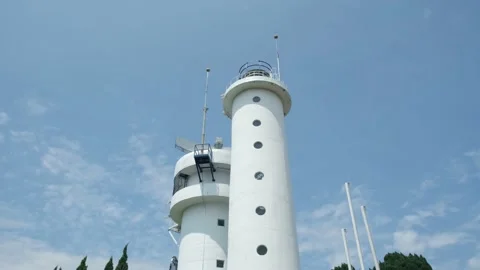 Jugra lighthouse 2 Stock Footage 219715098
