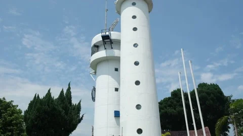 Jugra lighthouse Stock Footage 219715097
