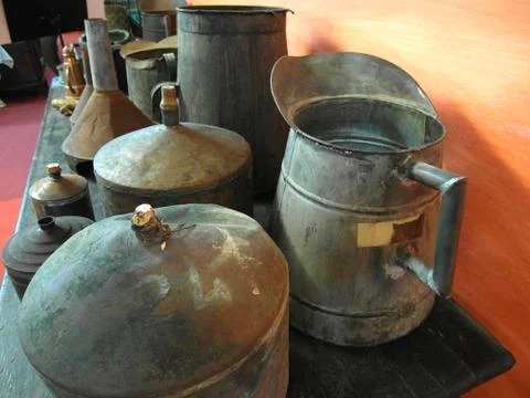 Jugs and containers Stock Photos