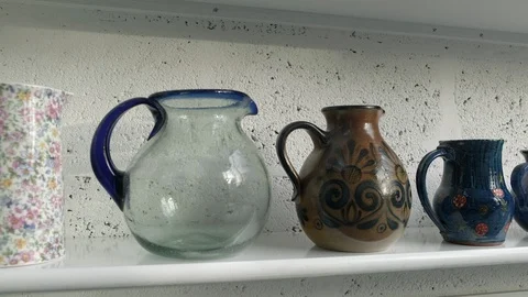 Jugs on parade Stock Footage 125197981