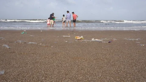 Juhu Beach  Video stock 92190666