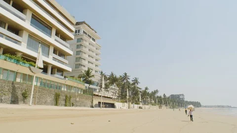 Juhu Beach, Mumbai Video stock 120921135