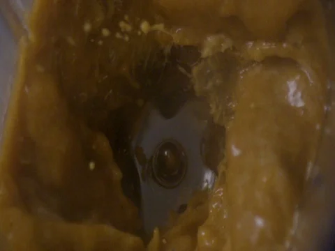 Juice being prepared in the blender Stock Footage 83303967