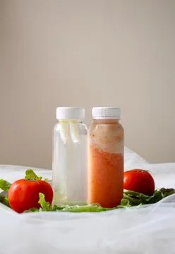 Juice Bottle Stock Photos