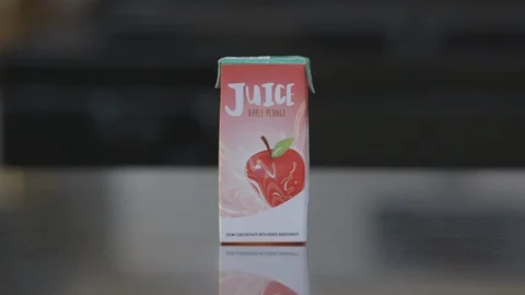 A Juice Box 스톡 동영상 105330033